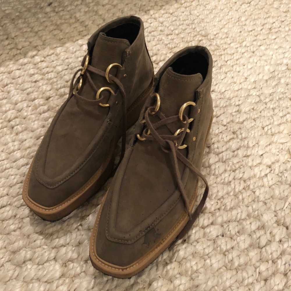 Stella Mccartney High Clipper “Suede” boots